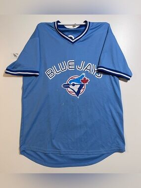 Toronto Blue Jays Light Blue Baseball Jersey men’s Sz XL